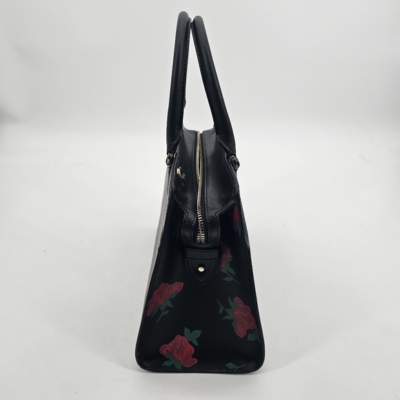 Kate Spade Madison Rose Toss Printed Medium Satchel new without tag - Picture 4 of 8
